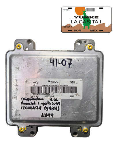 Computadora Chevrolet Impala 3.5l 2006 12606474 (ynbh)