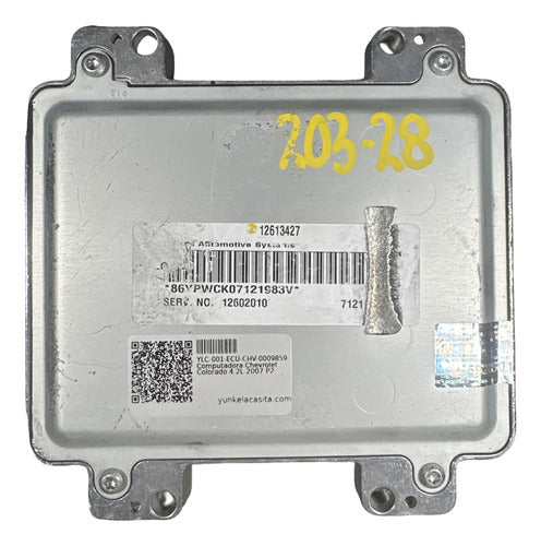 Pcm Computadora Chevrolet Colorado 4.2l 2007 P2