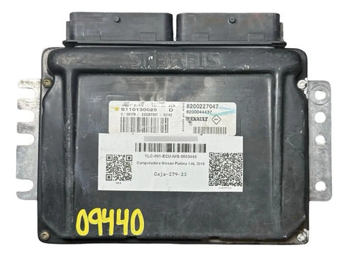 Pcm Computadora Nissan Platina 1.6l 2010 S110130025 D