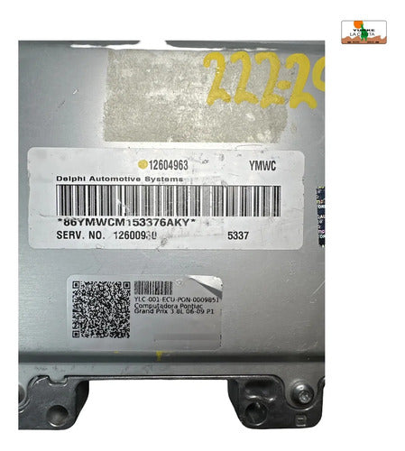Pcm Computadora Pontiac Grand Prix 3.8l 06-09 P1