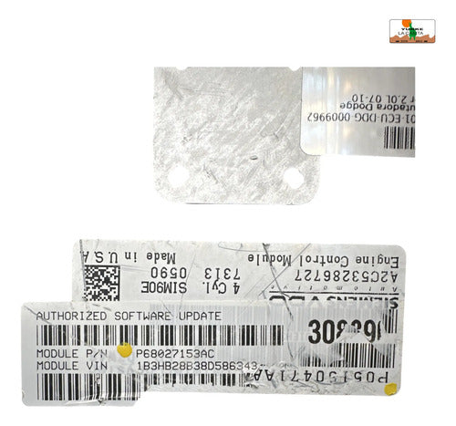 Pcm Computadora Dodge Caliber 2.0l 07-10