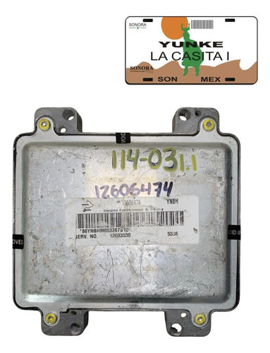 Pcm Computadora Chevrolet Impala 06 3.5l 12606474 (ynbh) P1