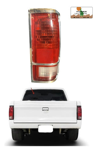 Calavera Derecha  Chevrolet S10 1982-1994 Derecho/pasajero Rojo