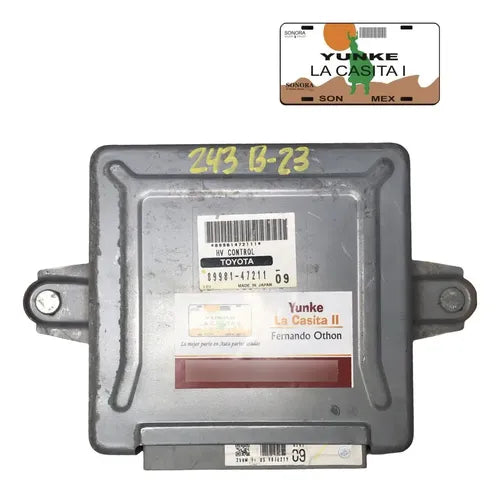 Pcm Computadora Toyota Prius 1.5l 06-09 89981-47211
