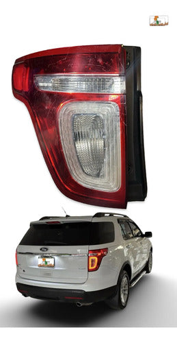 Calavera Lh Ford Explorer 2013-2015 Dr53-13b505-e P1 Izquierdo/conductor Rojo