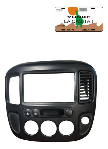 Marco Bisel De Estéreo Ford Escape 2001-2007 Negro