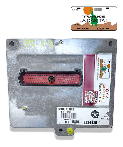 Modulo Abs Dodge Caravan 3.3l 90-95 S101675001e