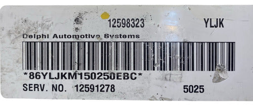 Computadora Buick Lacrosse 3.8l 2005 12598323 (yljk)