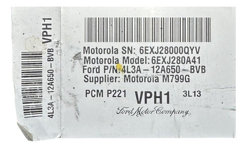 Computadora Ford F-150 5.4l A/t 2004 4l3a-12a650-bvb