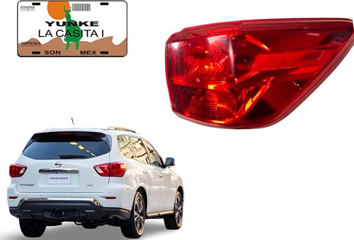 Calavera Rh Nissan Pathfinder 17-20 Sae 949 698 Derecho/pasajero Rojo