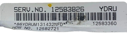 Pcm Computadora Chevrolet Impala 2001-2005 12583826 (ydru)