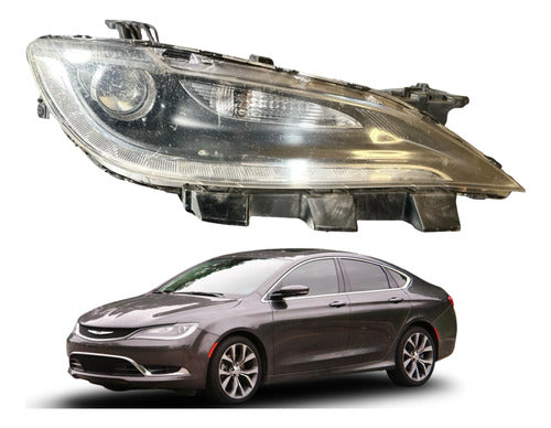 Faro Rh Chrysler 200 2015-2017 Derecho/pasajero