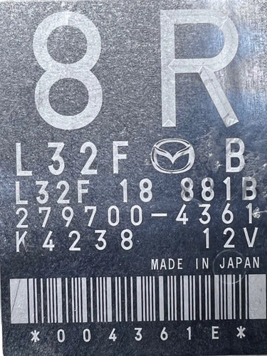 Computadora Mazda 3 2.3l 2006 L32f 18 881b (8r)