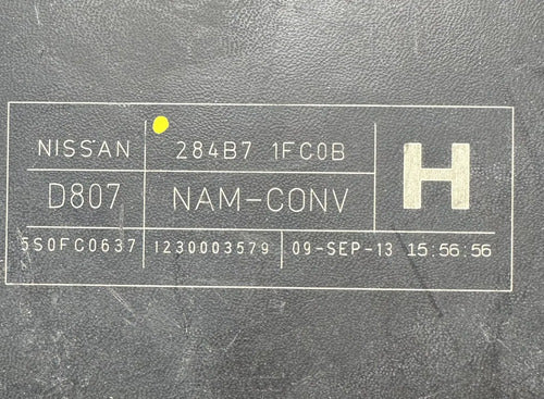 Caja De Fusibles Nissan Cube 1.8l 09-14 284b7 1fc0b (h)