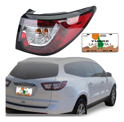 Calavera Rh Original Chevrolet Traverse 2013-2016 23463500 Derecho/pasajero Rojo