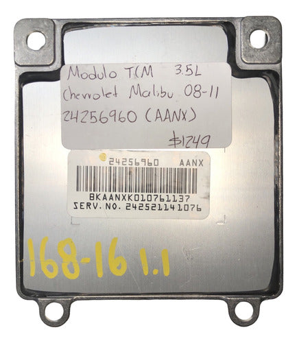 Modulo Tcm Chevrolet Malibu 3.5l 08-11 24256960 (aanx)